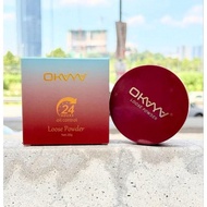 Okaya Loose Powder 20g White Translucent & Soft Pink Oil Control Mua Bellaz