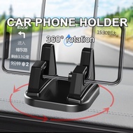 Car Mobile Phone Holder 360° Rotating Mini Car Mobile Phone Holder Dashboard Adhesive Universal Holder Mounting Bracket Suitable For Mobile Phone Car