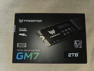 🔥2tb  ssd Acer Predator GM7  ssd PCIe Gen4 x4 M.2 2TB SSD