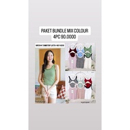 TANKTOP BUNDLE 4PC MIX COLOR