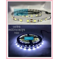 ✼ ۩ CoolWhite smd5054 Led strip Lights 5meters w/adapter for 220v set for ceiling cove lighting