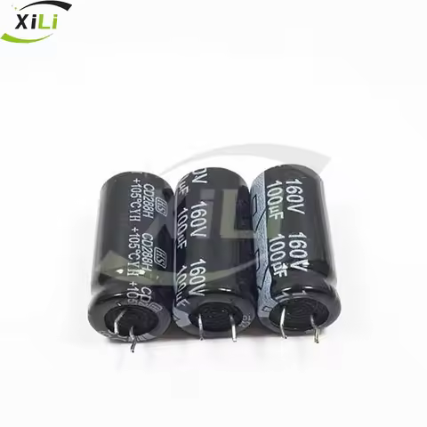 30PCS/LOT brand new original CD288H high-frequency power electrolytic capacitor 160V100UF 160V 100UF