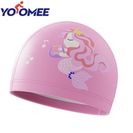 Yoomee Bể Bơi Mũ Trẻ Em Phim Hoạt Hình Cá Heo Không Thấm Nước Chàng Trai Và Cô Gái Cắm Tai Bảo Vệ Mũ