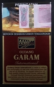 Rokok Gudang Garam Filter International 12