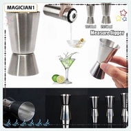 MAGICIAN1 Measure Jigger Cup Home&amp;Living Stainless Steel Drinking  Kitchen Gadgets