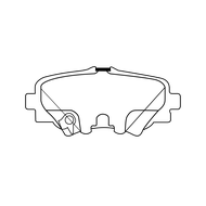 NIKOYO BRAKE ผ้าเบรค mazda3 SKY-ACTIVE / CX3 รหัส N6106 / N6107 / N6110 / N6115