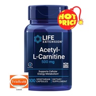 Life Extension Acetyl-L-Carnitine 500 mg / 100 Vegetarian Capsules