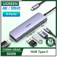 UGREEN CM121 CM212 CM417 multi-function adapter for laptop computers that compatible with USB type C