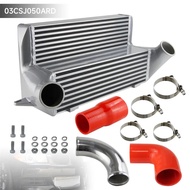 7.5" Bar & Plate Intercooler Kit Aluminum for BMW 135i 335i/xi 335 E82 E90 E91 E92 E93 N54&N55 Twin 