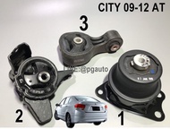 เซตสุดคุ้ม!!! ยางแท่นเครื่อง+แท่นเกียร์ HONDA CITY ปี 2009-2013 เกียร์ออโต้ (AT) (3 ตัว) / ENGINE MO