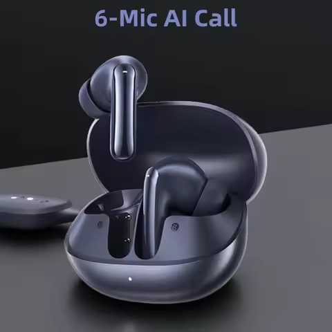QCY Melobuds N20 BH25HT20A Wireless Bluetooth 6.0 Earphone -50dB Adaptive ANC 13mm Drivers Headsets 