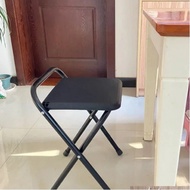 Simple household outdoor folding stool, small chair, horse stool, high stool, portable low stool