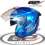 HELM CENTRO G2 OPTIMAX (paket ganteng) kaca motorcycle-DOUBLE VISOR