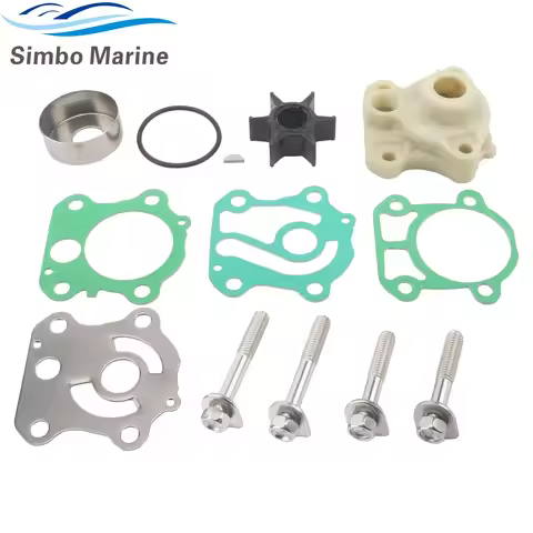 For Yamaha 50 60 70 HP F50 C60 C70 2 Stroke 4 Stroke Marine Water Pump Impeller Repair Service Kit O