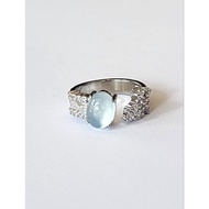 Aquamarine Ring (adjustable)
