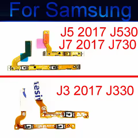Power Volume Side Button For Samsung Galaxy J3 J5 J7 2017 J330 J530 J730 ON OFF Power Volume Control