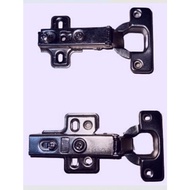 [ReadyStock] Hinges Soft Close Safety Kitchen Cabinet Hinges Slow Close Door Hinge / Normal Hinge Plate 门铰链