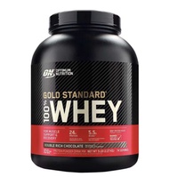全新 ON OPTIMUM NUTRITION 金裝乳清蛋白粉 5磅 - 雙重特濃朱古力 5LBS