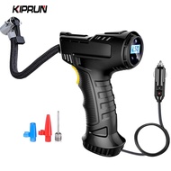KIPRUN Tire Inflator, 120W Wired Portable Air Compressor Pump for Car Tires Wheel Bike Bicycle Ball 