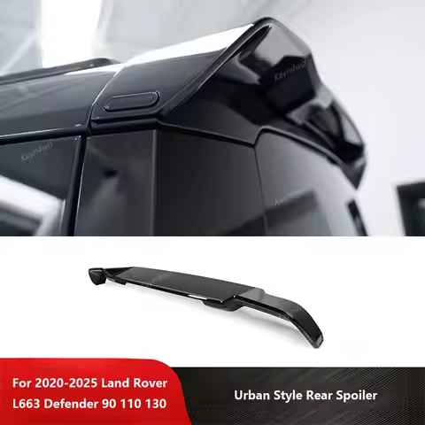 Off Road 4x4 Accessories Urban Style Glossy Black Rear Spoilers Tail Wing Kit For 2020-2025 Land Rov