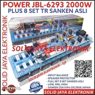 KIT POWER JBL 6293 JBL6293 2000W MONO PLUS TRANSISTOR TR FINAL SANKEN 2SA1494 2SC3858 ASLI JAPAN INP