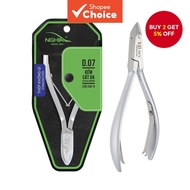 NGHIA Cuticle Nipper - D-07 JAW 14 | Stainless Steel | Durable and Sharp | Ergonomic Design | Grey P