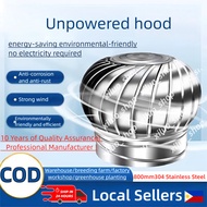 Stainless steel 304 roof ventilator, 300mm-800mm multi-purpose automatic ventilator