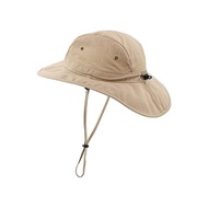 [Connectyle] Outdoor Men's Summer UPF 50+ Safari Hat Tsuba Wide UV Cut Hat Large