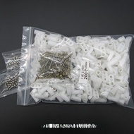 ไนลอนแผงวงจร PCB รูปตัว L เปลือยเปล่าเครื่องยึดฟุตเบาะสตูดิโอโต๊ะทำงานการแยกกรอบฉนวนกันความร้อนคอลัม