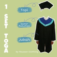 Toga Wisuda UNDIP etalase 1 (Ready 15 Agustus)