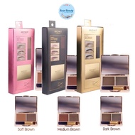 Browit By Nongchat Eyebrow Pencil Powder Type Easy Drawing Brow Shadow 4 g. Drink Trimmer Eyebrow Po