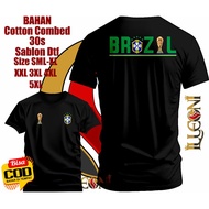 BRAZIL WORLD CUP T-SHIRT BIG SIZE (S-5XL) BRAZIL TEAM T-SHIRT BRAZIL T-SHIRT/ TEAM SAMBA T-SHIRT