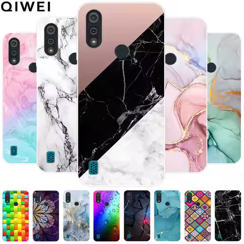For Moto E6s 2020 / E6i / E7 Power / E7i Power Case Lovely Printing Clear TPU Coque for Motorola E6s