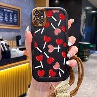 Samsung A51 M40s Case Fashion With Lanyard
