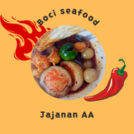 Baso Aci seafood (dumpling cheese & salmon ball)