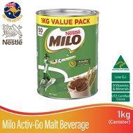 Australia's Nestle Milo Activ-Go Chocolate Malt Drink | Australian Milo | 1kg Canister