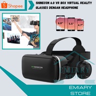 ✨ COD COD COD ✨ VR Box - Virtual Reality - VR Box Virtual Reality Glasses with Headphones - Shinecon
