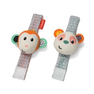 Infantino : WRIST RATTLES-MONKEY/PANDA-Toys-MONKEY PANDA