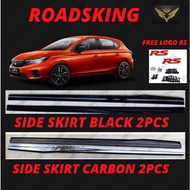 HONDA CITY GN2 SEDAN HATCHBACK GLOSSY BLACK CARBON RS V1 V2  BODYKIT BUMPER SIDE SKIRT