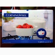 CORNINGWARE 6pcs Casserole Set worth rm629