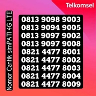 Nomor Cantik Telkomsel simpati ekor ABAB ABBA 1001 9003 9005 9002 9008