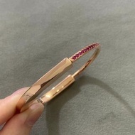 Tiffany bracelet outlet蒂芙尼玫瑰金lock手鐲