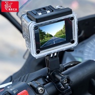 HD Driving Recorder Motorcycle Helmet Camera Panoramic Sports Camera Cycling Waterproof Video 4K