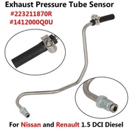 Exhaust Pressure Tube Sensor For Nissan Renault Dacia 1.5 Dci Diesel 1412000q0u