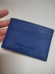 Kate spade深藍色卡夾 票夾 證件夾