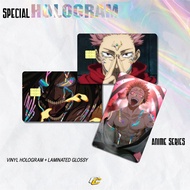 STICKER PELINDUNG KARTU ATM SIM KTP | SPECIAL HOLOGRAM ANIME SERIES