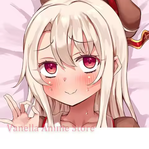 Dakimakura illya Fate Anime Double-sided Print Body Pillow Cover Life-size Pillowcase Gifts