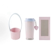 [READY STOCK / PREORDER] Starbucks China Exclusive Valentines 2025 Stainless Steel Elma Tumbler 473m