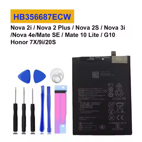 For Huawei Nova 2i 2 Plus 2S 3i 4e Mate SE 10 Lite G10 Honor 7X 9i 20S HB356687ECW​ 3340mah Phone Ba