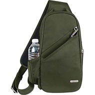 Travelon At Classic Sling Bag, Olive, One Size